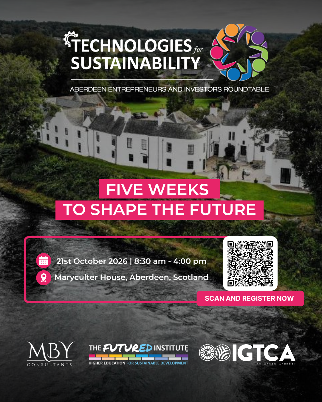 TIME IS RUNNING OUT: SECURE YOUR PLACE AT THE IV TECHNOLOGIES FOR SUSTAINABILITY ROUNDTABLE